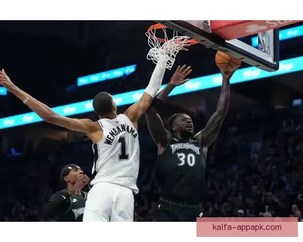 ESPN预测马刺大幅领先森林狼第五场胜率高达七成七
